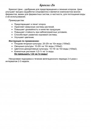 Брексил Zn (BREXIL Zn) 100 гр